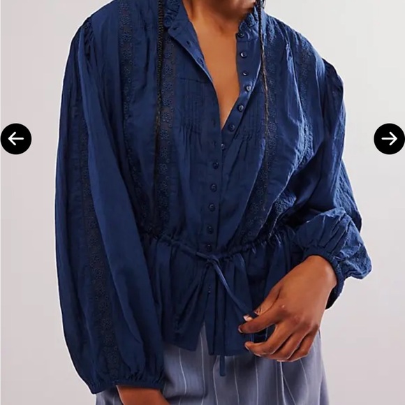 Free People Tops - FREE PEOPLE Best Of Me Blouse - Big Dipper